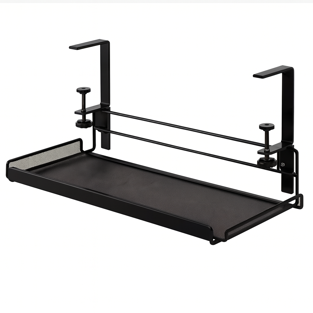 Plateau de gestion des câbles Slyora – Rangement discret sous bureau
