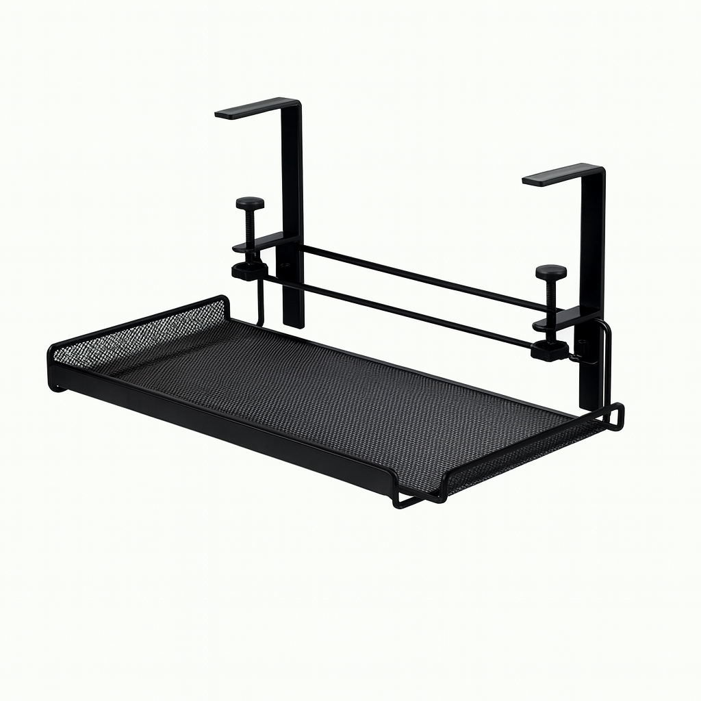 Plateau de gestion des câbles Slyora – Rangement discret sous bureau