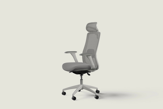 Chaise de bureau réglable Slyora – Design moderne et assise ajustable, Noir graphite