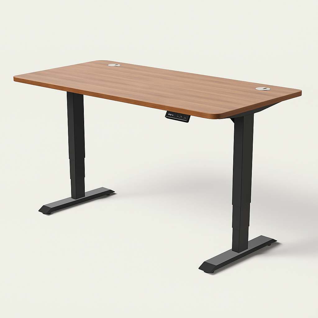 Slyora – Bureau assis-debout électrique réglable pour télétravail