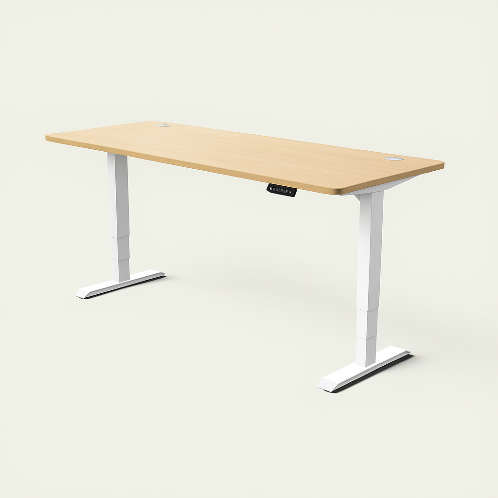 Slyora – Bureau assis-debout électrique réglable pour télétravail