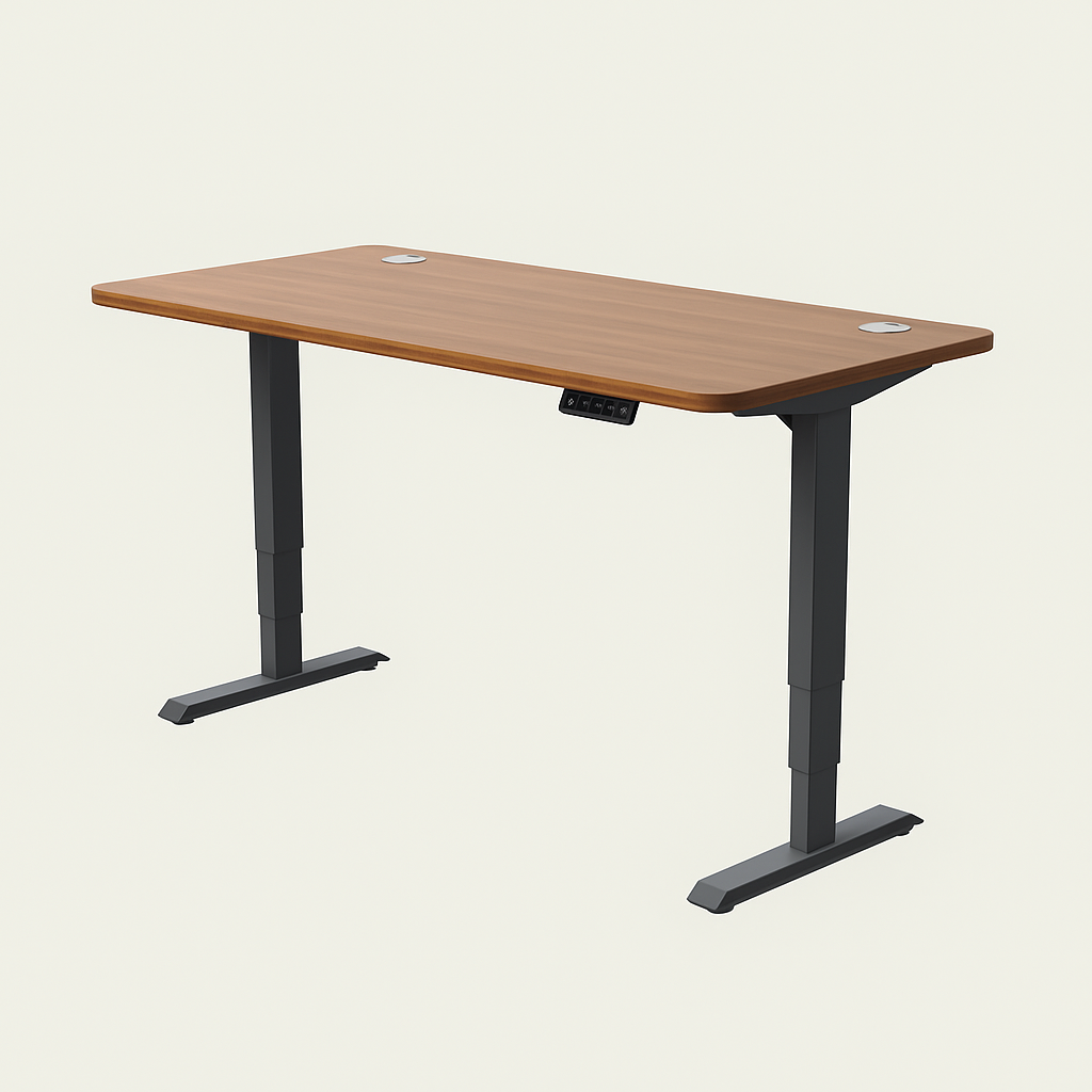 Slyora – Bureau assis-debout électrique réglable pour télétravail